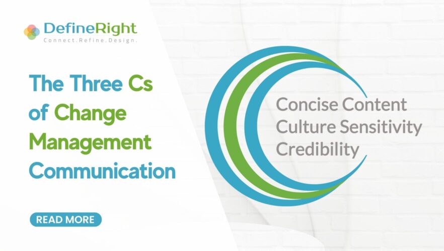 The Three Cs of Change Management Communication | DR Blog Banner