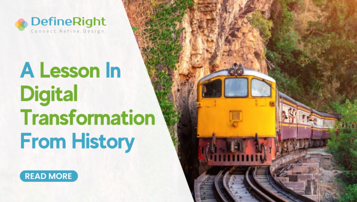 A Lesson in Digital Transformation from History | DR Blog Banner