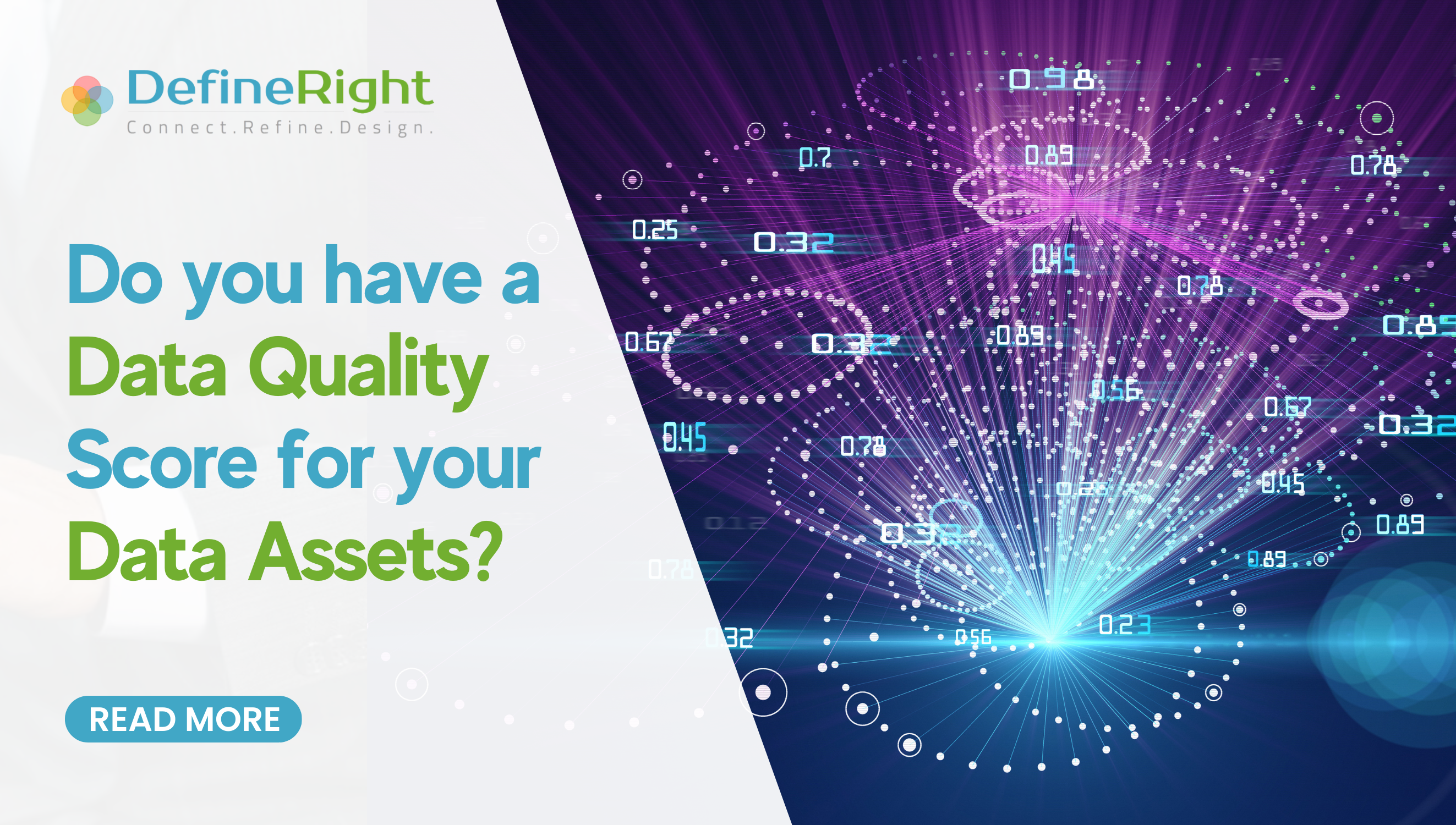 Do you have a Data Quality Score for your Data Assets? | DR Blog Banner
