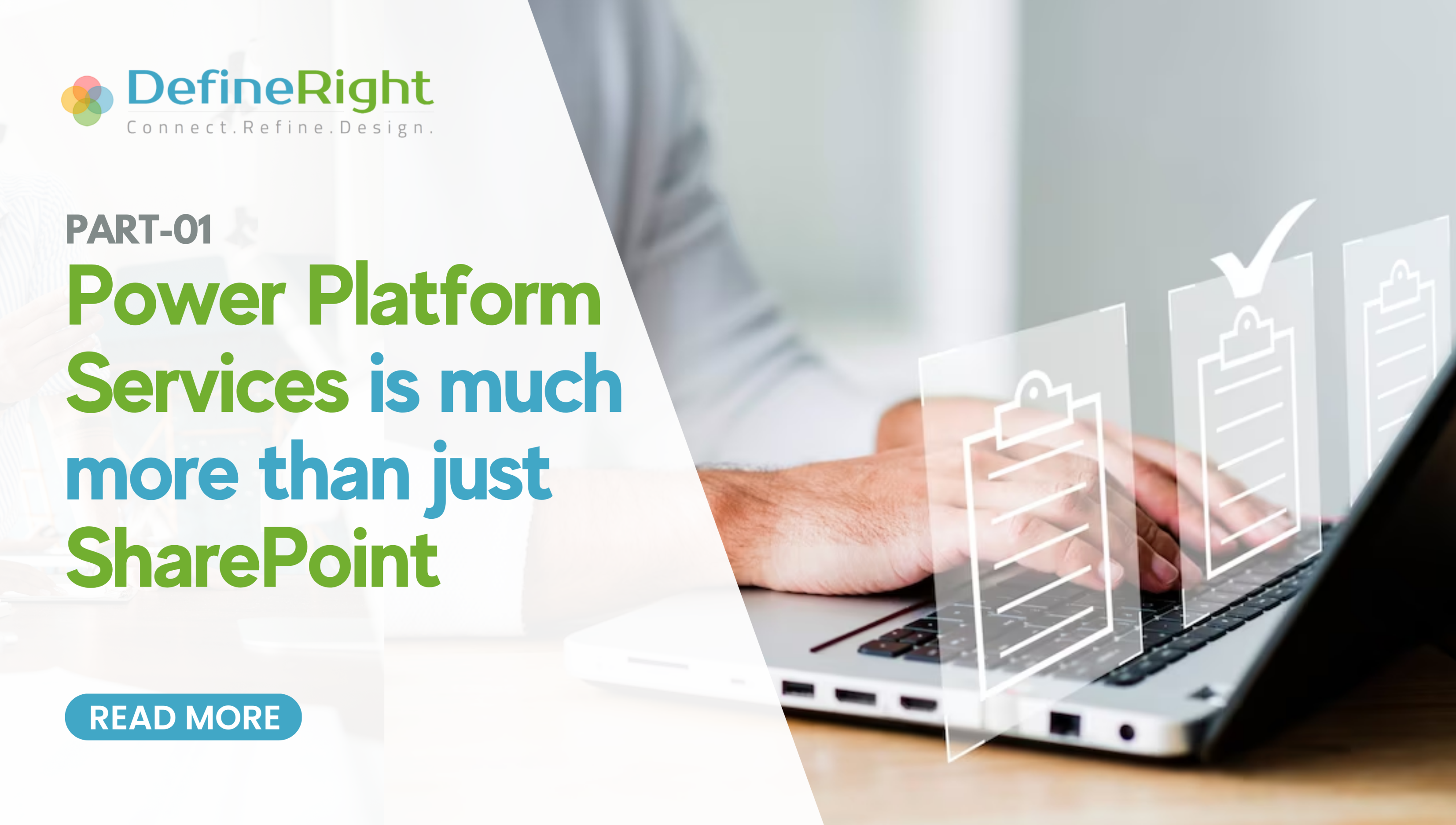 Power Platform Is Much More Than SharePoint | DefineRight Blog Banner